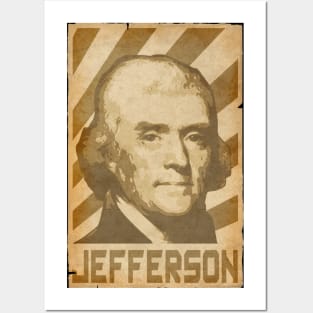 Thomas Jefferson Retro Propaganda Posters and Art